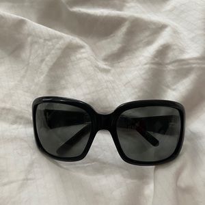 Kate Spade “Estelle” sunglasses with bling